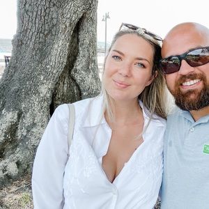 Embroidered Vintage White Button Down